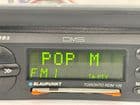 (94-98) BLAUPUNKT TORONTO RDM 126 Classic Car FM Radio CD WARRANTY PORSCHE FERRARI MERCEDES
